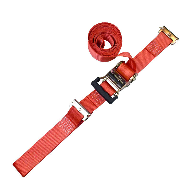 Ремешок с храповым механизмом E-Track с красным отпечатком пальца размером 2 x 12 дюймов Ремешок с храповым механизмом E-Track с красным отпечатком пальца размером 2 x 12 дюймов